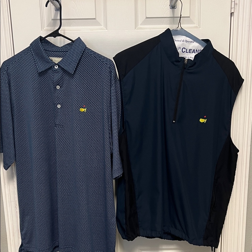 Lot of Masters Polo and Masters Vest